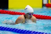 5 August 2023; Nicole Turner of Ireland after competing in Women's 100m Breaststroke SB6 final during day six of the World Para Swimming Championships 2023 at Manchester Aquatics Centre in Manchester. Photo by Paul Greenwood/Sportsfile