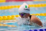5 August 2023; Nicole Turner of Ireland competes in Women's 100m Breaststroke SB6 final during day six of the World Para Swimming Championships 2023 at Manchester Aquatics Centre in Manchester. Photo by Paul Greenwood/Sportsfile