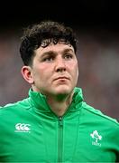 5 August 2023; Tom Stewart of Ireland before the Bank of Ireland Nations Series match between Ireland and Italy at the Aviva Stadium in Dublin. Photo by Harry Murphy/Sportsfile