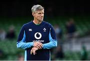 5 August 2023; Ireland defence coach Simon Easterby before the Bank of Ireland Nations Series match between Ireland and Italy at the Aviva Stadium in Dublin. Photo by Ramsey Cardy/Sportsfile