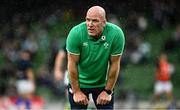 5 August 2023; Ireland forwards coach Paul O'Connell before the Bank of Ireland Nations Series match between Ireland and Italy at the Aviva Stadium in Dublin. Photo by Ramsey Cardy/Sportsfile