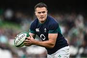 5 August 2023; Jacob Stockdale of Ireland before the Bank of Ireland Nations Series match between Ireland and Italy at the Aviva Stadium in Dublin. Photo by Ramsey Cardy/Sportsfile