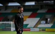 6 August 2023; Barry Coffey of Cork City before the SSE Airtricity Men's Premier Division match between Shamrock Rovers and Cork City at Tallaght Stadium in Dublin. Photo by Seb Daly/Sportsfile