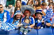 6 August 2022; Waterford supporters before the Glen Dimplex All-Ireland Camogie Championship Premier Senior Final match between Waterford and Cork at Croke Park in Dublin. Photo by Stephen Marken/Sportsfile