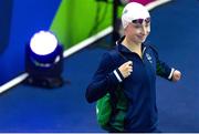 6 August 2023; Ellen Keane of Ireland before the Women's 100m Breaststroke SB8 final during day seven of the World Para Swimming Championships 2023 at Manchester Aquatics Centre in Manchester. Photo by Phil Bryan/Sportsfile