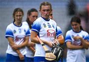 6 August 2022; Bevin Bowdren of Waterford after her side defeat in the Glen Dimplex All-Ireland Camogie Championship Premier Senior Final match between Waterford and Cork at Croke Park in Dublin. Photo by Piaras Ó Mídheach/Sportsfile