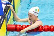 6 August 2023; Roisin Ni Riain of Ireland after the Women's 200m Individual Medley SM13 final during day seven of the World Para Swimming Championships 2023 at Manchester Aquatics Centre in Manchester. Photo by Phil Bryan/Sportsfile
