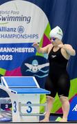6 August 2023; Nicole Turner of Ireland before competing in Women's 50m Butterfly S6 final during day seven of the World Para Swimming Championships 2023 at Manchester Aquatics Centre in Manchester. Photo by Phil Bryan/Sportsfile