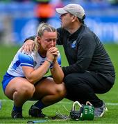 6 August 2022; Laoise Forrest of Waterford after her side's defeat in thee Glen Dimplex All-Ireland Camogie Championship Premier Senior Final match between Waterford and Cork at Croke Park in Dublin. Photo by Piaras Ó Mídheach/Sportsfile