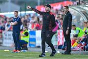 6 August 2023; Dundalk head coach Stephen O'Donnell during the SSE Airtricity Men's Premier Division match between Dundalk and Shelbourne at Oriel Park in Dundalk, Louth. Photo by Ramsey Cardy/Sportsfile