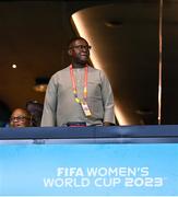 31 July 2023; Felix Agwi, Nigeria delegation, before the FIFA Women's World Cup 2023 Group B match between Republic of Ireland and Nigeria at Brisbane Stadium in Brisbane, Australia. Photo by Stephen McCarthy/Sportsfile