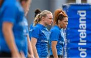 7 August 2023; Emma Tilly during a Leinster rugby women's training session at Energia Park in Dublin. Photo by Seb Daly/Sportsfile