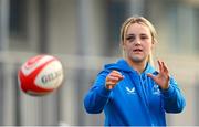 7 August 2023; Aoife Dalton during a Leinster rugby women's training session at Energia Park in Dublin. Photo by Seb Daly/Sportsfile