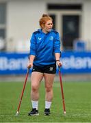 7 August 2023; Niamh O'Dowd during a Leinster rugby women's training session at Energia Park in Dublin. Photo by Seb Daly/Sportsfile