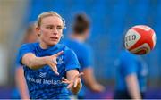 7 August 2023; Emma Tilly during a Leinster rugby women's training session at Energia Park in Dublin. Photo by Seb Daly/Sportsfile