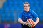 7 August 2023; Lisa Mullen during a Leinster rugby women's training session at Energia Park in Dublin. Photo by Seb Daly/Sportsfile