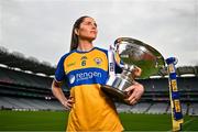 8 August 2023; In attendance at the 2023 TG4 All-Ireland Ladies Football Championship Finals Captains Day is Caoimhe Harvey of Clare at Croke Park in Dublin. Photo by Sam Barnes/Sportsfile