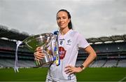 8 August 2023; In attendance at the 2023 TG4 All-Ireland Ladies Football Championship Finals Captains Day is Grace Clifford of Kildare at Croke Park in Dublin. Photo by Sam Barnes/Sportsfile