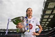 8 August 2023; In attendance at the 2023 TG4 All-Ireland Ladies Football Championship Finals Captains Day is Grace Clifford of Kildare at Croke Park in Dublin. Photo by Sam Barnes/Sportsfile