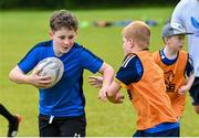 9 August 2023; Conor Quirke during the Bank of Ireland Leinster Rugby Summer Camp at MU Barnhall RFC in Leixlip, Kildare. Photo by Piaras Ó Mídheach/Sportsfile