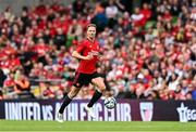 6 August 2023; Jonny Evans of Manchester United during the pre-season friendly match between Manchester United and Athletic Bilbao at the Aviva Stadium in Dublin. Photo by Ben McShane/Sportsfile