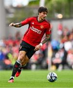 6 August 2023; Victor Lindelöf of Manchester United during the pre-season friendly match between Manchester United and Athletic Bilbao at the Aviva Stadium in Dublin. Photo by Ben McShane/Sportsfile
