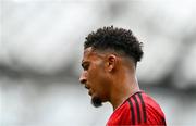 6 August 2023; Jadon Sancho of Manchester United during the pre-season friendly match between Manchester United and Athletic Bilbao at the Aviva Stadium in Dublin. Photo by Ben McShane/Sportsfile
