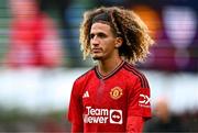 6 August 2023; Hannibal of Manchester United during the pre-season friendly match between Manchester United and Athletic Bilbao at the Aviva Stadium in Dublin. Photo by Ben McShane/Sportsfile