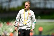 6 August 2023; Donny van de Beek of Manchester United before the pre-season friendly match between Manchester United and Athletic Bilbao at the Aviva Stadium in Dublin. Photo by Ben McShane/Sportsfile