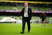 6 August 2023; Manchester United head of football operations David Harrison before the pre-season friendly match between Manchester United and Athletic Bilbao at the Aviva Stadium in Dublin. Photo by Ben McShane/Sportsfile