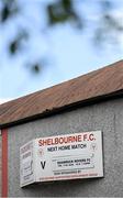 11 August 2023; A general view outside the stadium before the SSE Airtricity Men's Premier Division match between Shelbourne and Shamrock Rovers at Tolka Park in Dublin. Photo by Seb Daly/Sportsfile