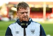 11 August 2023; Shelbourne manager Damien Duff before the SSE Airtricity Men's Premier Division match between Shelbourne and Shamrock Rovers at Tolka Park in Dublin. Photo by John Sheridan/Sportsfile