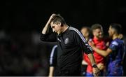 11 August 2023; Bohemians manager Declan Devine after the SSE Airtricity Men's Premier Division match between St Patrick's Athletic and Bohemians at Richmond Park in Dublin. Photo by Eóin Noonan/Sportsfile