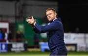 11 August 2023; Shelbourne manager Damien Duff after the SSE Airtricity Men's Premier Division match between Shelbourne and Shamrock Rovers at Tolka Park in Dublin. Photo by Seb Daly/Sportsfile