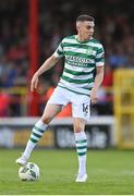 11 August 2023; Gary O'Neill of Shamrock Rovers during the SSE Airtricity Men's Premier Division match between Shelbourne and Shamrock Rovers at Tolka Park in Dublin. Photo by Seb Daly/Sportsfile