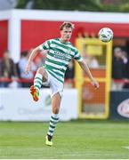 11 August 2023; Daniel Cleary of Shamrock Rovers during the SSE Airtricity Men's Premier Division match between Shelbourne and Shamrock Rovers at Tolka Park in Dublin. Photo by Seb Daly/Sportsfile