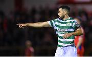 11 August 2023; Roberto Lopes of Shamrock Rovers during the SSE Airtricity Men's Premier Division match between Shelbourne and Shamrock Rovers at Tolka Park in Dublin. Photo by Seb Daly/Sportsfile