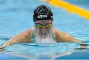 13 August 2023; Mona McSharry of Ireland competes in the women's 200m breaststroke heats during day three of the European U23 Swimming Championships at the National Aquatic Centre in Dublin. Photo by Tyler Miller/Sportsfile