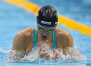 13 August 2023; Mona McSharry of Ireland competes in the women's 200m breaststroke heats during day three of the European U23 Swimming Championships at the National Aquatic Centre in Dublin. Photo by Tyler Miller/Sportsfile