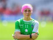 13 August 2023; Karen O’Leary of Limerick dejected after the 2023 TG4 All-Ireland Ladies Junior Football Championship Final match between Down and Limerick at Croke Park in Dublin. Photo by John Sheridan/Sportsfile