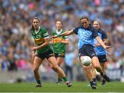 13 August 2023; Hannah Tyrrell of Dublin scores a point during the 2023 TG4 LGFA All-Ireland Senior Championship Final match between Dublin and Kerry at Croke Park in Dublin. Photo by John Sheridan/Sportsfile