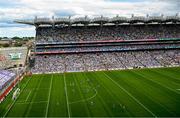 13 August 2023; A general view of action during the 2023 TG4 LGFA All-Ireland Senior Championship Final match between Dublin and Kerry at Croke Park in Dublin. Photo by Ramsey Cardy/Sportsfile