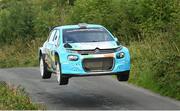 13 August 2023; Declan Boyle and Patrick Walsh in their Citroen C3 Rally2 during the ALMC Hellfire Rally Round Six of the Triton Showers National Rally Championship at Oldcastle in Meath. Photo by Philip Fitzpatrick/Sportsfile