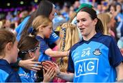 13 August 2023; Sinéad Aherne of Dublin after the 2023 TG4 LGFA All-Ireland Senior Championship Final match between Dublin and Kerry at Croke Park in Dublin. Photo by Seb Daly/Sportsfile