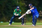 14 Augut 2023; Lorcan Tucker of Leinster Lightning during the Rario Inter-Provincial Cup match between Leinster Lightning and North West Warriors at The Hills Cricket Club in Dublin. Photo by Tyler Miller/Sportsfile