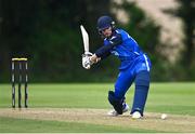14 Augut 2023; Sam Harbinson of Leinster Lightning during the Rario Inter-Provincial Cup match between Leinster Lightning and North West Warriors at The Hills Cricket Club in Dublin. Photo by Tyler Miller/Sportsfile