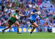 13 August 2023; Jennifer Dunne of Dublin in action against Aishling O'Connell of Kerry during the 2023 TG4 LGFA All-Ireland Senior Championship Final match between Dublin and Kerry at Croke Park in Dublin. Photo by Piaras Ó Mídheach/Sportsfile