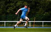 14 August 2023; Diarmuid Mangan during Leinster rugby squad training at UCD in Dublin. Photo by David Fitzgerald/Sportsfile
