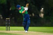 14 Augut 2023; Liam Doherty of North West Warriors during the Rario Inter-Provincial Cup match between Leinster Lightning and North West Warriors at The Hills Cricket Club in Dublin. Photo by Tyler Miller/Sportsfile
