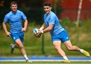 14 August 2023; Cormac Foley during Leinster rugby squad training at UCD in Dublin. Photo by David Fitzgerald/Sportsfile